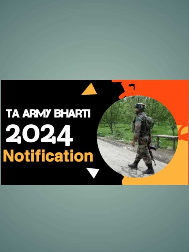 TA Army Vacancy 2024