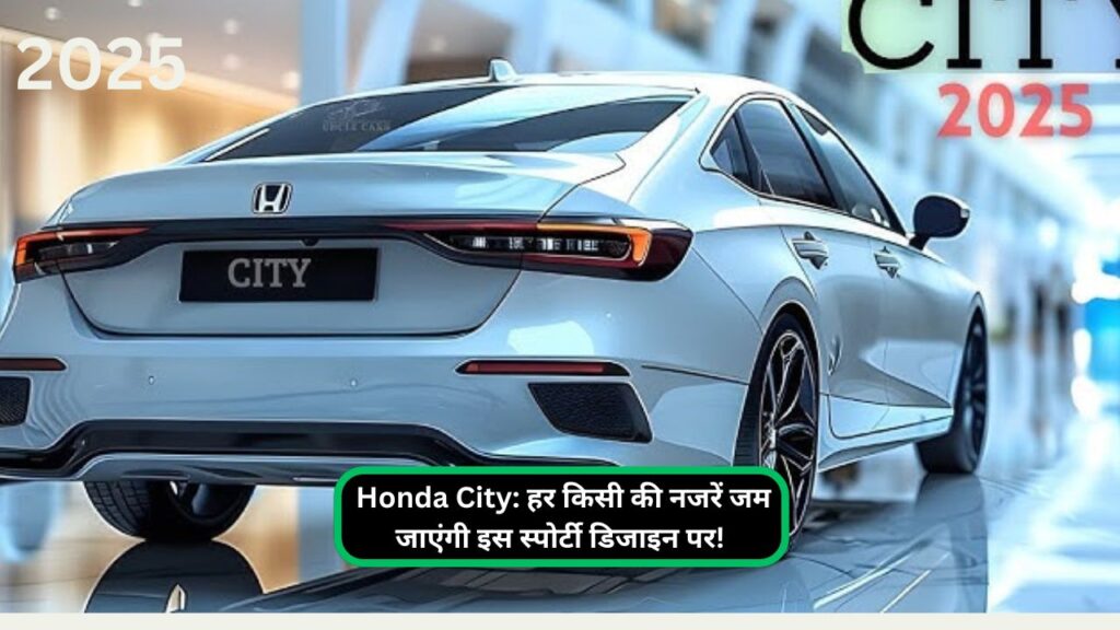 Honda City: हर किसी की नजरें जम जाएंगी इस स्पोर्टी डिजाइन पर!