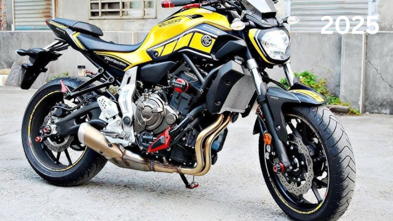 Yamaha MT-07 का डिजाइन