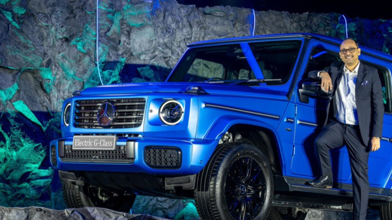 Interior of Mercedes G-Class