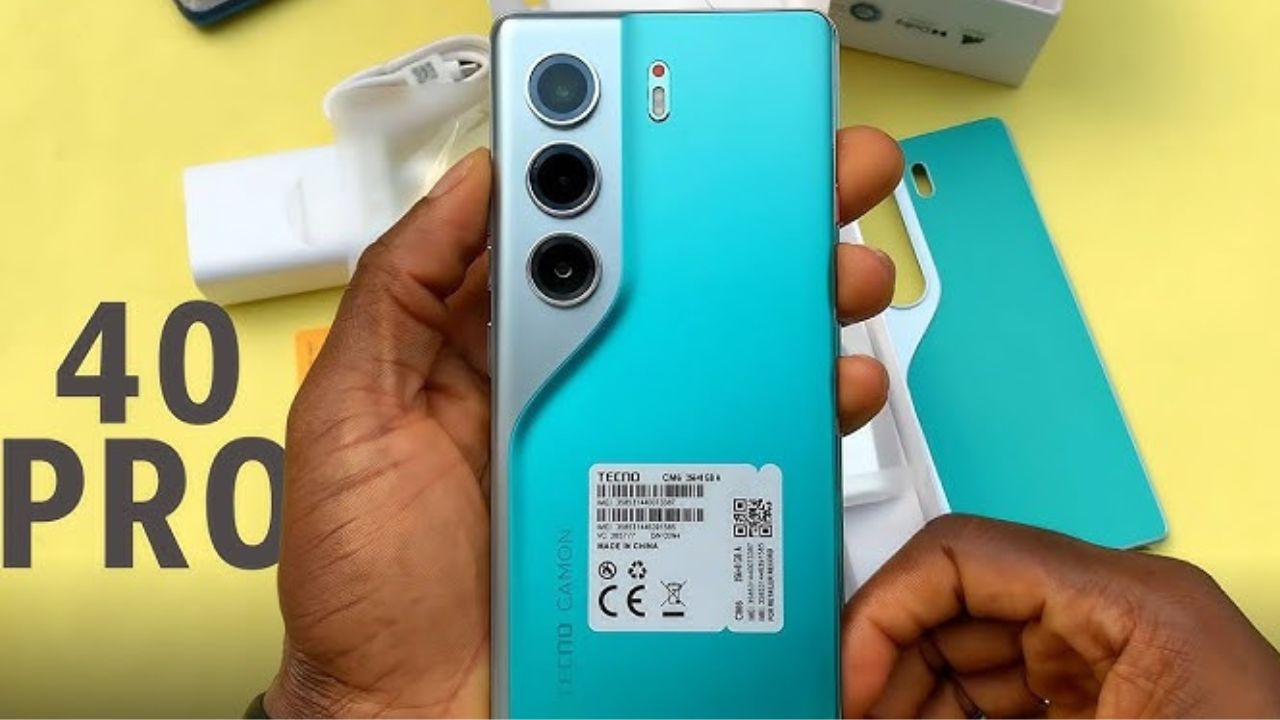 Tecno Camon 40 Pro लॉन्च